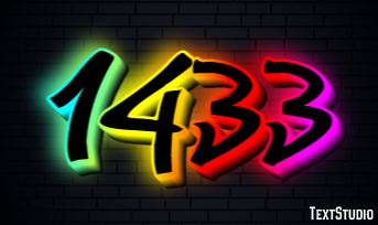 1433 Efecto de Texto