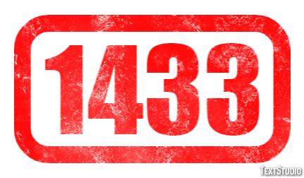 1433 Efecto de Texto