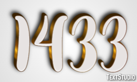 1433 Efecto de Texto