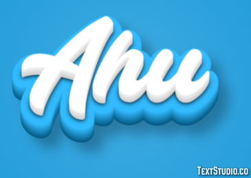 Ahu Text Effect