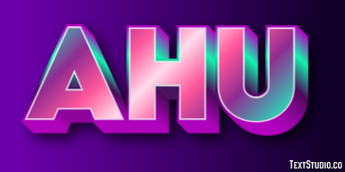 Ahu Effet de texte