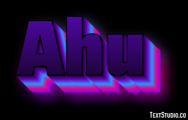 Ahu Text Effect