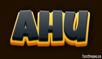 Ahu Text Effect