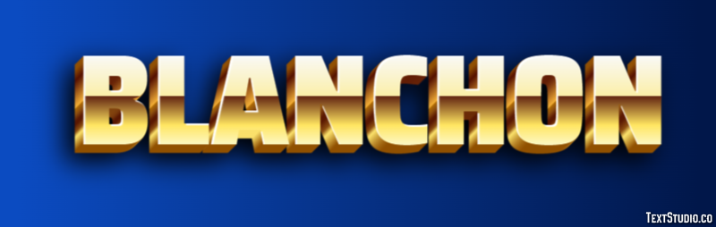 Blanchon Effet de Texte