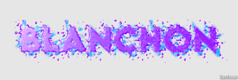 Blanchon Effet de Texte