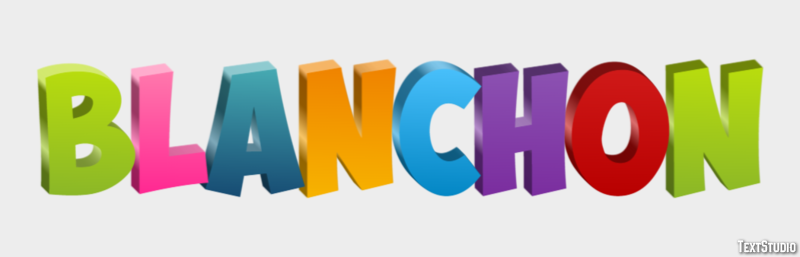 Blanchon Efekt tekstowy
