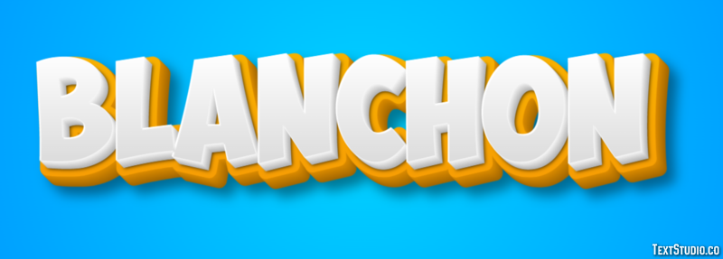 Blanchon Effet de Texte
