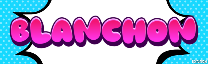 Blanchon Efekt tekstowy