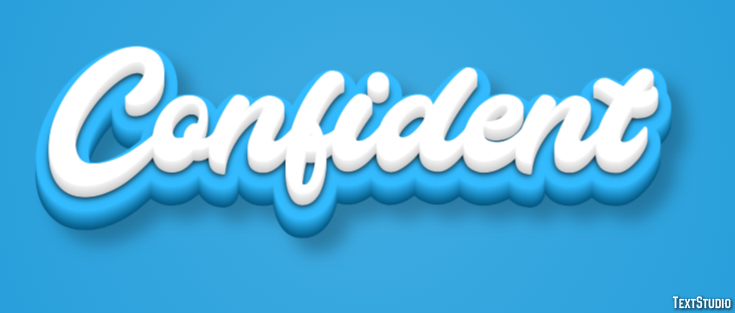 Confident Text Effect