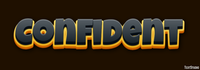 Confident Text Effect