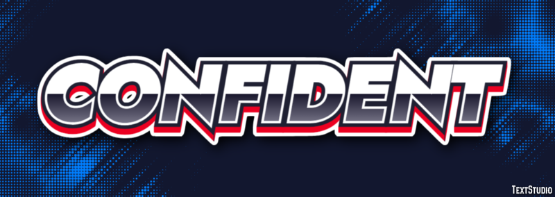 Confident Text Effect