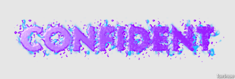 Confident Text Effect