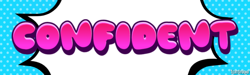 Confident Text Effect