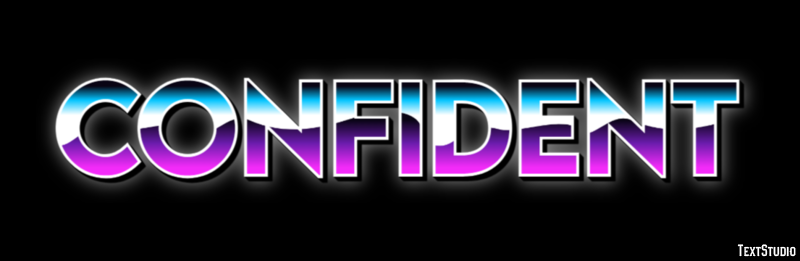 Confident Text Effect
