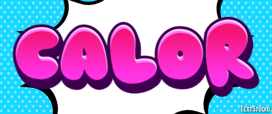 Calor Text effect