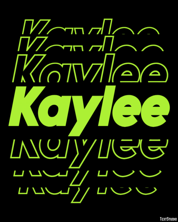 Kaylee Efekt tekstowy