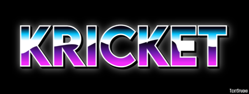 Kricket Texteffekt
