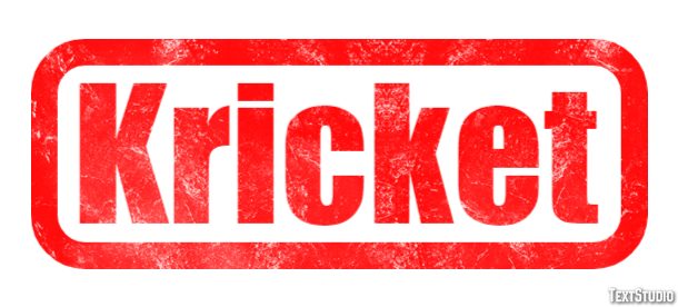 Kricket Efeito do texto