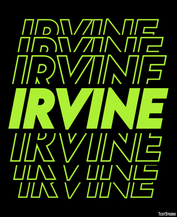 Irvine Efekt tekstowy