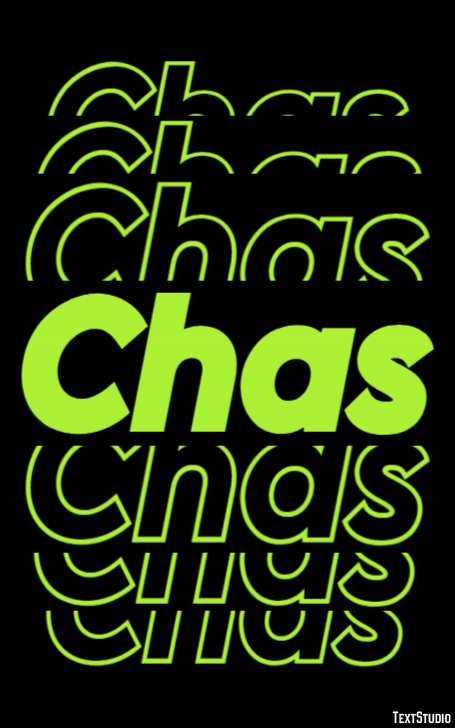 Chas Text Effect