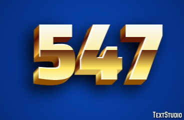 547 Texteffekt