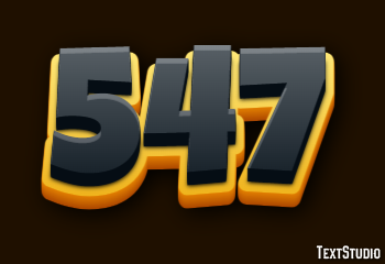547 Texteffekt