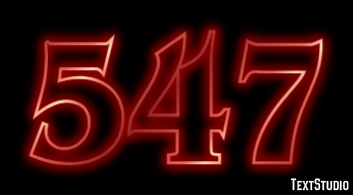 547 Text Effect
