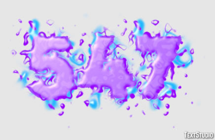 547 Text Effect