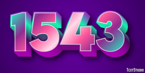1543 Effet de Texte