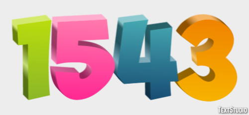 1543 Effet de Texte