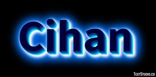 Cihan Tekst Effect