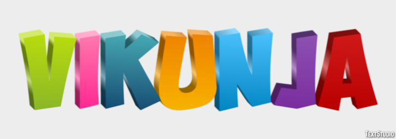 Vikunja テキスト効果
