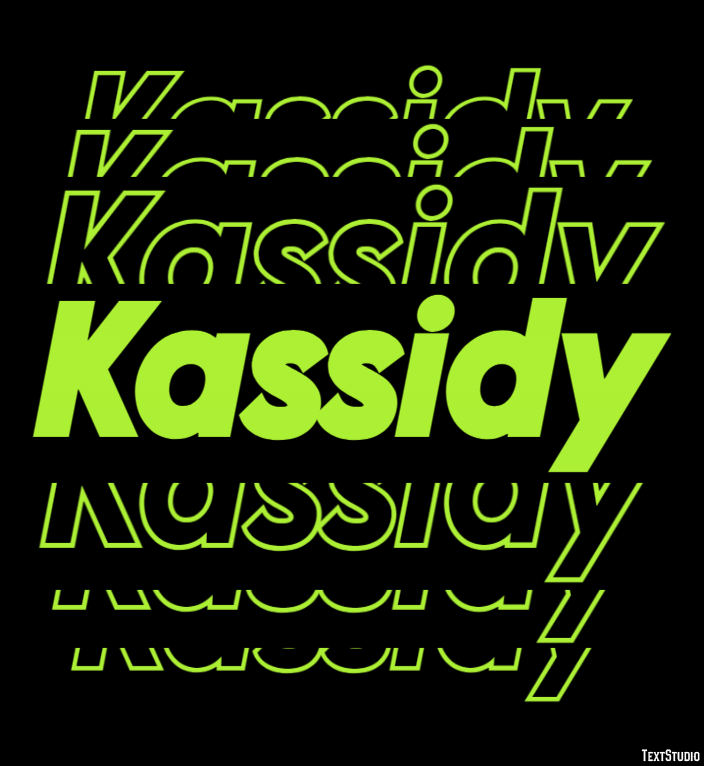 Kassidy Efekt tekstowy