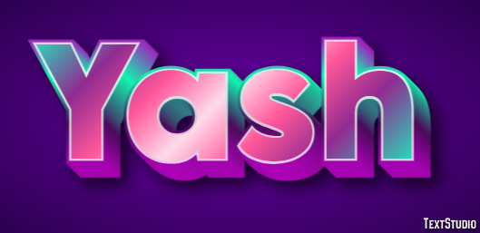 Yash Text Effect