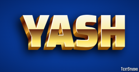 Yash Text Effect