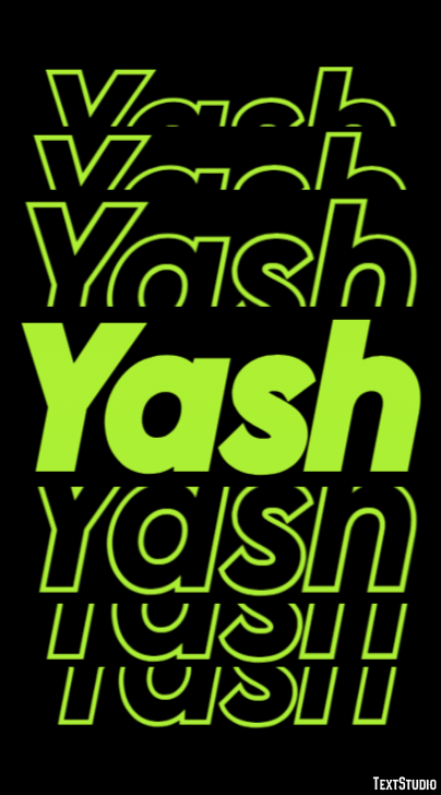 Yash Text Effect