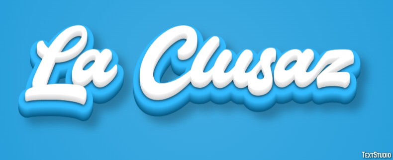 La Clusaz Efekt tekstowy