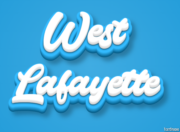West Lafayette Efekt tekstowy