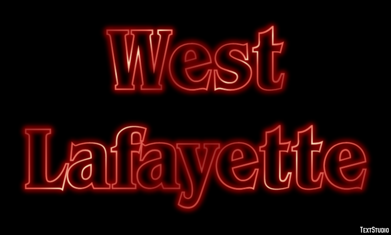 West Lafayette Efekt tekstowy