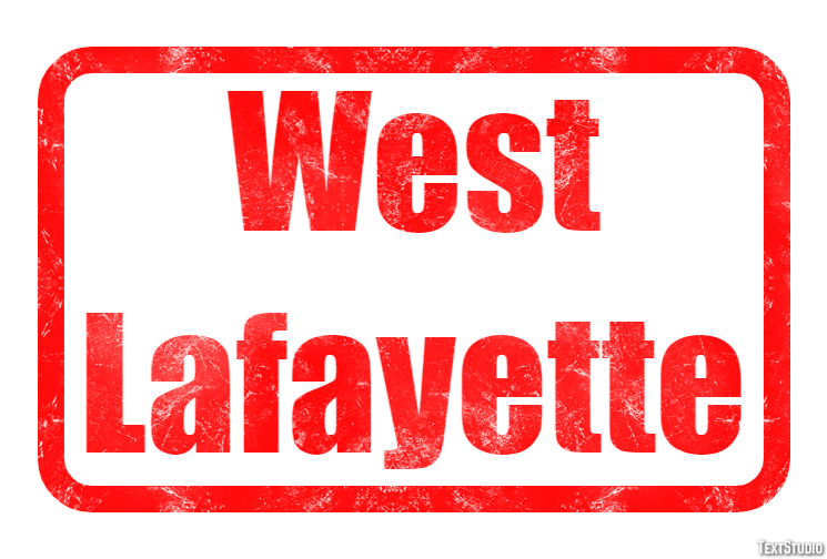 West Lafayette Efekt tekstowy