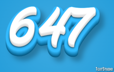647 Efekt tekstowy