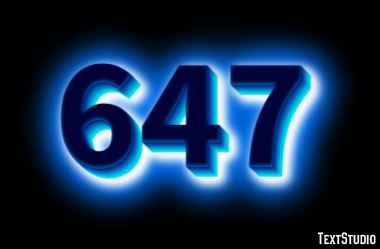 647 テキスト効果