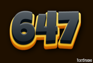 647 Efekt tekstowy