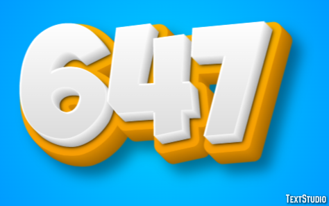 647 Efekt tekstowy
