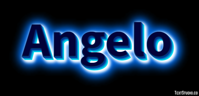 Angelo Tekst Effect