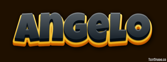 Angelo Эффект текста