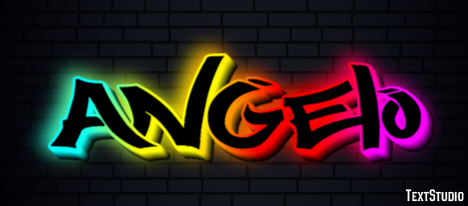 Angelo Эффект текста