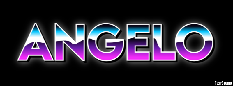 Angelo Эффект текста