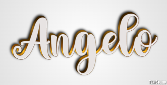 Angelo Эффект текста