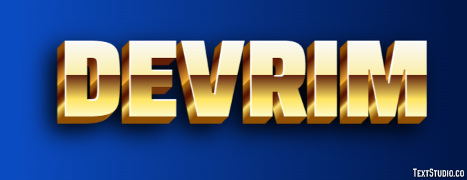 Devrim Effetto testo